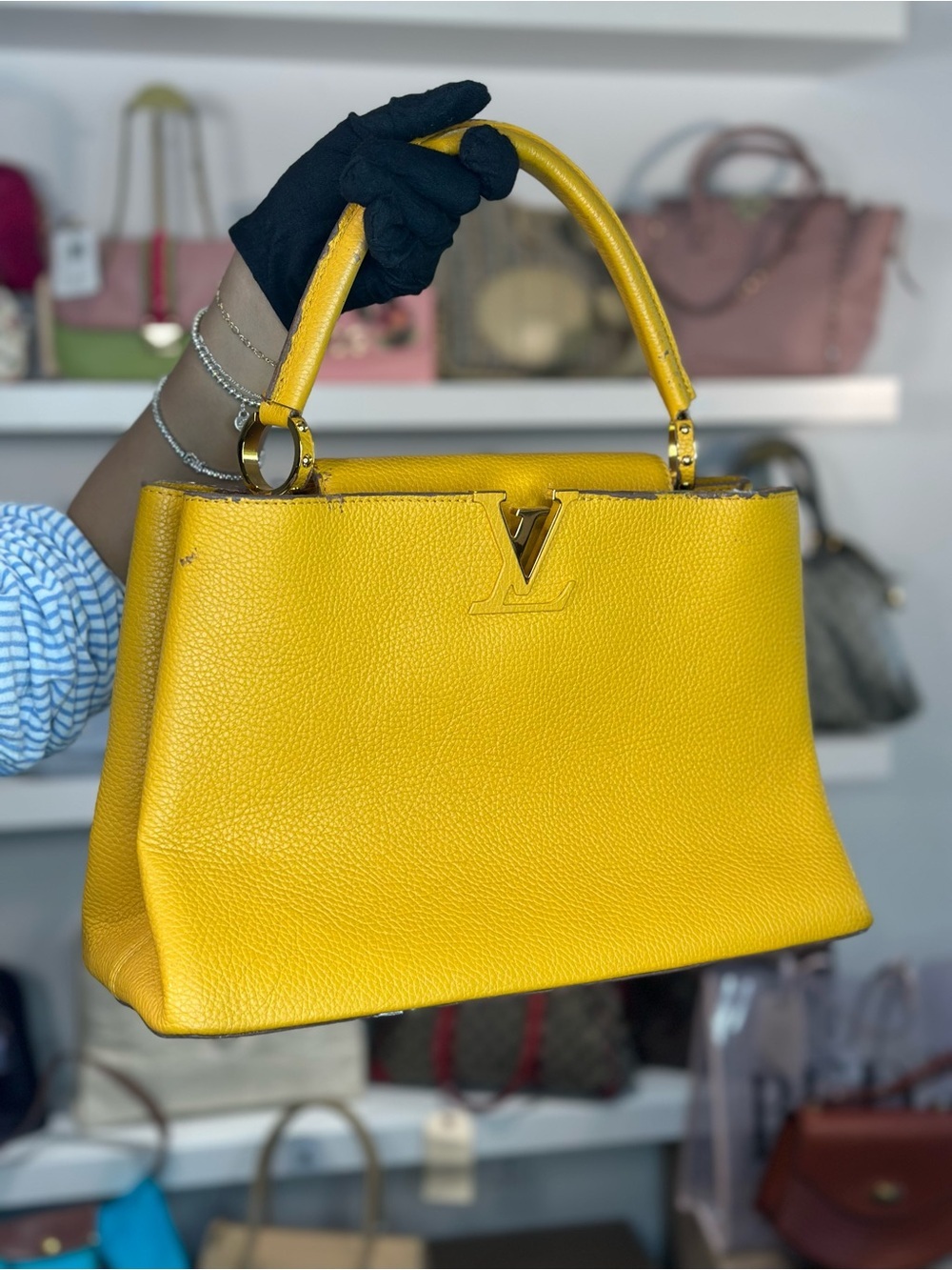 LV Yellow Capucines